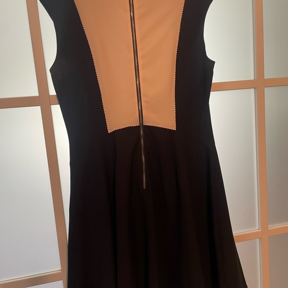 ModCloth M bow tie dress rare medium black collar - Picture 4 of 4